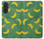 S3286 Motif banane Etui Coque Housse pour Samsung Galaxy A27