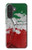 S3318 Italie Drapeau graphique Football Millésime Etui Coque Housse pour Samsung Galaxy A27