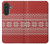 S3384 Motif d'hiver sans couture tricot Etui Coque Housse pour Samsung Galaxy A27