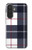 S3452 Plaid en tissu Etui Coque Housse pour Samsung Galaxy A27