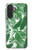 S3457 Papier Palm Monstera Etui Coque Housse pour Samsung Galaxy A27