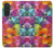 S3477 Motif abstrait de diamant Etui Coque Housse pour Samsung Galaxy A27