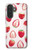 S3481 fraise Etui Coque Housse pour Samsung Galaxy A27