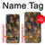 S3691 Plume de paon d'or Etui Coque Housse pour Samsung Galaxy A27