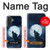 S3693 Pleine lune du loup blanc sinistre Etui Coque Housse pour Samsung Galaxy A27