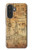 S3868 Plan d'avion vieux papier Etui Coque Housse pour Samsung Galaxy A27