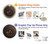 S3908 Horloge Vintage Etui Coque Housse pour Samsung Galaxy A27