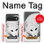 S2569 Blanc arctique Renard Etui Coque Housse pour Google Pixel 11, 11 Pro