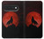 S2955 Loup Hurlant Rouge Lune Etui Coque Housse pour Google Pixel 11, 11 Pro