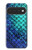 S3047 Vert Sirène écailles de poisson Etui Coque Housse pour Google Pixel 11, 11 Pro