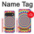 S3162 psychédélique coloré Etui Coque Housse pour Google Pixel 11, 11 Pro