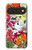 S3205 Fleurs Art Retro Etui Coque Housse pour Google Pixel 11, 11 Pro