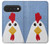 S3254 Poulet Dessin animé Etui Coque Housse pour Google Pixel 11, 11 Pro
