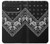 S3363 Motif Bandana Noir Etui Coque Housse pour Google Pixel 11, 11 Pro