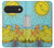 S3435 Carte de tarot Lune Etui Coque Housse pour Google Pixel 11, 11 Pro
