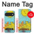 S3435 Carte de tarot Lune Etui Coque Housse pour Google Pixel 11, 11 Pro