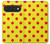 S3526 Rouge tache à pois Etui Coque Housse pour Google Pixel 11, 11 Pro