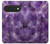 S3713 Graphique violet améthyste à quartz imprimé Etui Coque Housse pour Google Pixel 11, 11 Pro