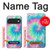 S4033 Typage tie-dye pastel Etui Coque Housse pour Google Pixel 11, 11 Pro