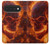 S4062 Crâne de feu Etui Coque Housse pour Google Pixel 11, 11 Pro