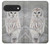 S1566 Milou Blanc Chouette Chouette Etui Coque Housse pour Google Pixel 11 Pro XL