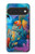 S3227 Monde sous-marin Dessin animé Etui Coque Housse pour Google Pixel 11 Pro XL