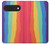 S3799 Arc-en-ciel aquarelle vertical mignon Etui Coque Housse pour Google Pixel 11 Pro XL
