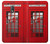 S0058 British Red Telephone Box Etui Coque Housse pour Motorola Moto G4 Play