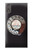 S0059 Retro Rotary Phone Dial On Etui Coque Housse pour Sony Xperia XZ