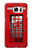 S0058 British Red Telephone Box Etui Coque Housse pour Samsung Galaxy S7