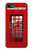 S0058 British Red Telephone Box Etui Coque Housse pour iPhone 7, iPhone 8
