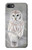 S1566 Snowy Owl White Owl Etui Coque Housse pour iPhone 7, iPhone 8