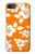 S2245 Hawaiian Hibiscus Orange Pattern Etui Coque Housse pour iPhone 7, iPhone 8