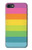 S2363 Rainbow Pattern Etui Coque Housse pour iPhone 7, iPhone 8
