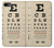 S2502 Eye Exam Chart Decorative Decoupage Poster Etui Coque Housse pour iPhone 7, iPhone 8