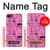 S2885 Paris Rose Etui Coque Housse pour iPhone 7, iPhone 8, iPhone SE (2020) (2022)