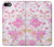 S3036 Pink Sweet Flower Flora Etui Coque Housse pour iPhone 7, iPhone 8