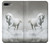 S0932 White Horse Etui Coque Housse pour iPhone 7 Plus, iPhone 8 Plus