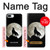 S1981 Loup hurlant à la lune Etui Coque Housse pour iPhone 7 Plus, iPhone 8 Plus