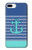 S2081 Nautical Anchor Etui Coque Housse pour iPhone 7 Plus, iPhone 8 Plus
