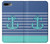 S2081 Nautical Anchor Etui Coque Housse pour iPhone 7 Plus, iPhone 8 Plus