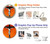 S2421 Jésus-Christ sur la croix Etui Coque Housse pour iPhone 7 Plus, iPhone 8 Plus