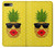 S2443 Funny Pineapple Sunglasses Kiss Etui Coque Housse pour iPhone 7 Plus, iPhone 8 Plus