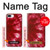 S2480 Tie dye rouge Etui Coque Housse pour iPhone 7 Plus, iPhone 8 Plus