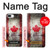 S2490 Canada Feuille d'érable Drapeau Texture Etui Coque Housse pour iPhone 7 Plus, iPhone 8 Plus