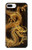 S2804 Chinese Gold Dragon Printed Etui Coque Housse pour iPhone 7 Plus, iPhone 8 Plus