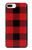 S2931 Red Buffalo Check Pattern Etui Coque Housse pour iPhone 7 Plus, iPhone 8 Plus