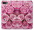 S2943 Pink Rose Etui Coque Housse pour iPhone 7 Plus, iPhone 8 Plus