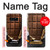 S0270 chocolat Etui Coque Housse pour Note 8 Samsung Galaxy Note8