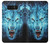 S0752 Blue Fire Grim Wolf Etui Coque Housse pour Note 8 Samsung Galaxy Note8